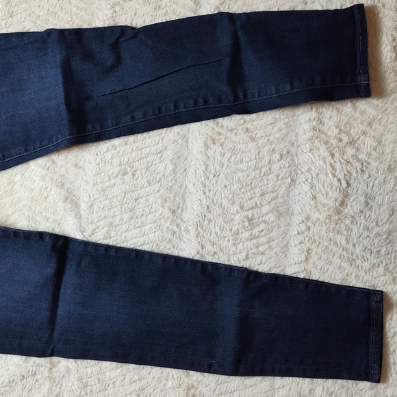 J Brand Maria High-rise Skinny Women's Denim Blue Jeans Dark Wash - Picture 4 of 12